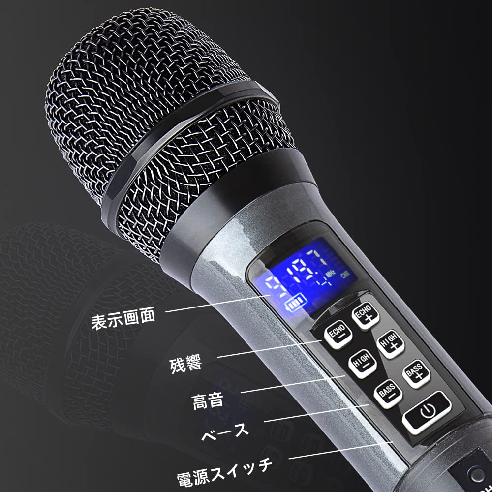 Amazon.co.jp: Echo、Treble、Bass＆Bluetooth、98 FTレンジ、UHF